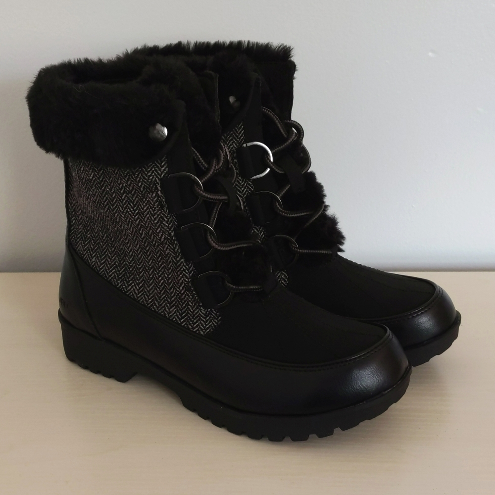 JSport by Jambu Ladies Fall Winter Southgate Boots Black
